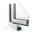 Three Sash 6063 Aluminum Folding Windows One Fixed